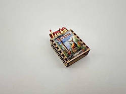 Сірники з друком. сім'я оленів. 5.2х4.5см / Сірники з друком. сім'я оленів. 5.2х4.5см