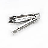 Біта РH1*50 мм хром (10 шт./пач.) APRO 3091331, фото 3