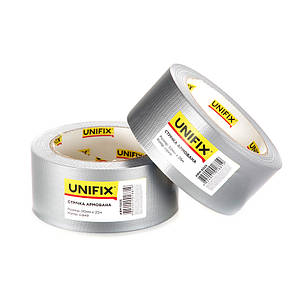 Стрічка клейка армована сіра 50 мм*25 м UNIFIX ARM-5025