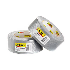 Стрічка клейка армована сіра 50 мм*50 м UNIFIX ARM-5050