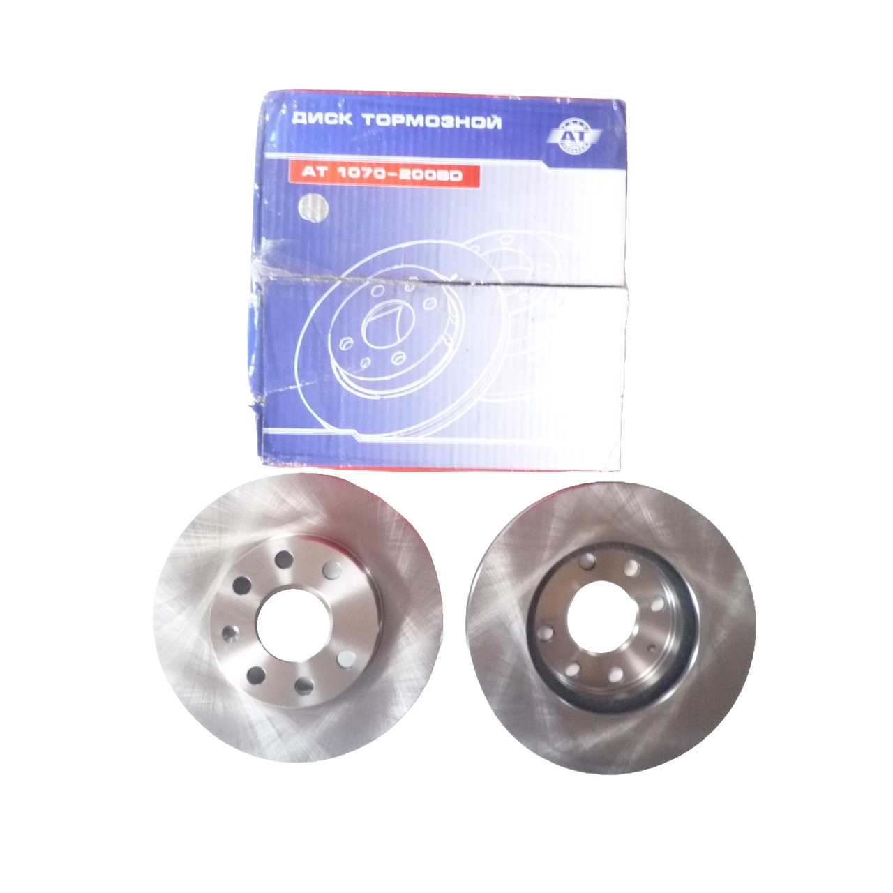 Диск переднього гальма DAEWOO LANOS R13 (2 шт) (вир-во AT)