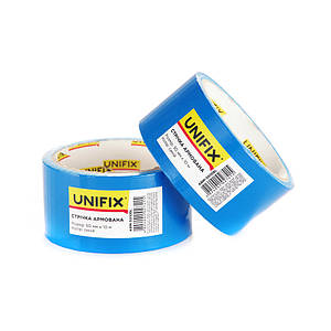 Стрічка клейка армована синя 50 мм*10 м UNIFIX ARM-5010BL