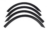 Накладки на арки (4 шт, черные) для Mercedes Vito / V W447 2014-2024 гг