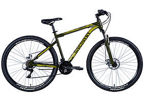 Велосипед ST 29" Discovery TREK AM DD рама- 2024 (темно-зелений) Velo