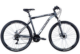 Велосипед ST 29" Discovery TREK AM DD рама- " 2024 (темно-зелений) Velo