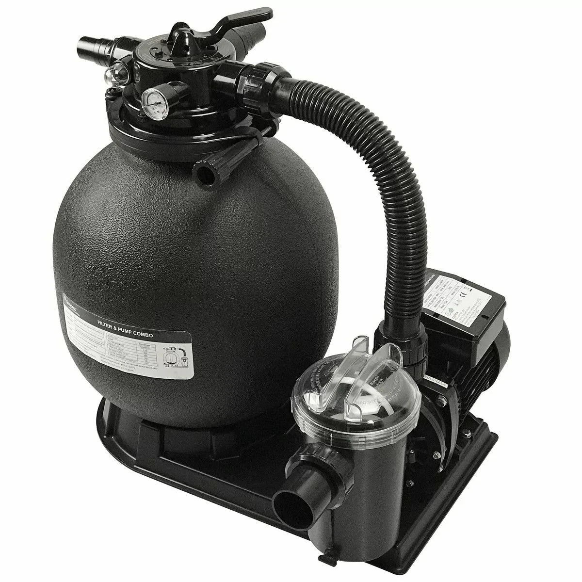 Фільтрувальна установка пісочна для басейну Emaux FSP390-SD75 (8 м3/год, D400).Підходить для Bestway