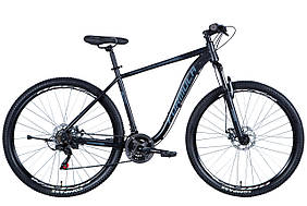 Велосипед ST 29" Formula KOZAK AM DD рама- 2024 (чорно-сірий (м)) Velo