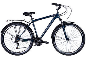 Велосипед ST 28" Formula MAGNUM AM Vbr рама- з багажником задн St з крилом St 2024 (синій) Velo