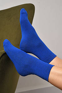 Шкарпетки жіночі демісезонні синього кольору розмір 35-41 172789P