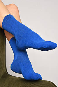 Шкарпетки жіночі демісезонні синього кольору розмір 35-41 172790P