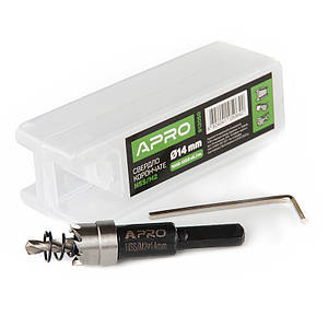 Свердло корончате HSS/М2 Ø14мм APRO 8120501