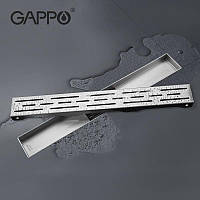 Трап для душа 900 мм Gappo G89007-1 из нержавеющей стали