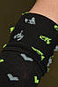 Шкарпетки жіночі демісезонні чорного кольору розмір 36-40 172891P, фото 3