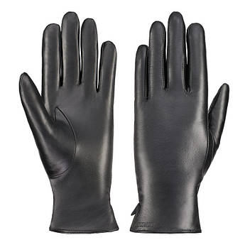 Жіночі шкіряні рукавички Betlewski (GLD-LG-1) - чорні