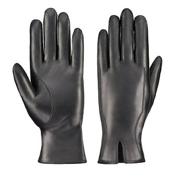 Жіночі шкіряні рукавички Betlewski (GLD-LG-2) - чорні
