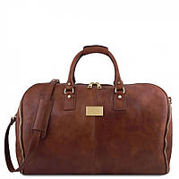 Шкіряний портплед-гармент — сумка для костюма Tuscany Antigua TL142341 (Коричневий)