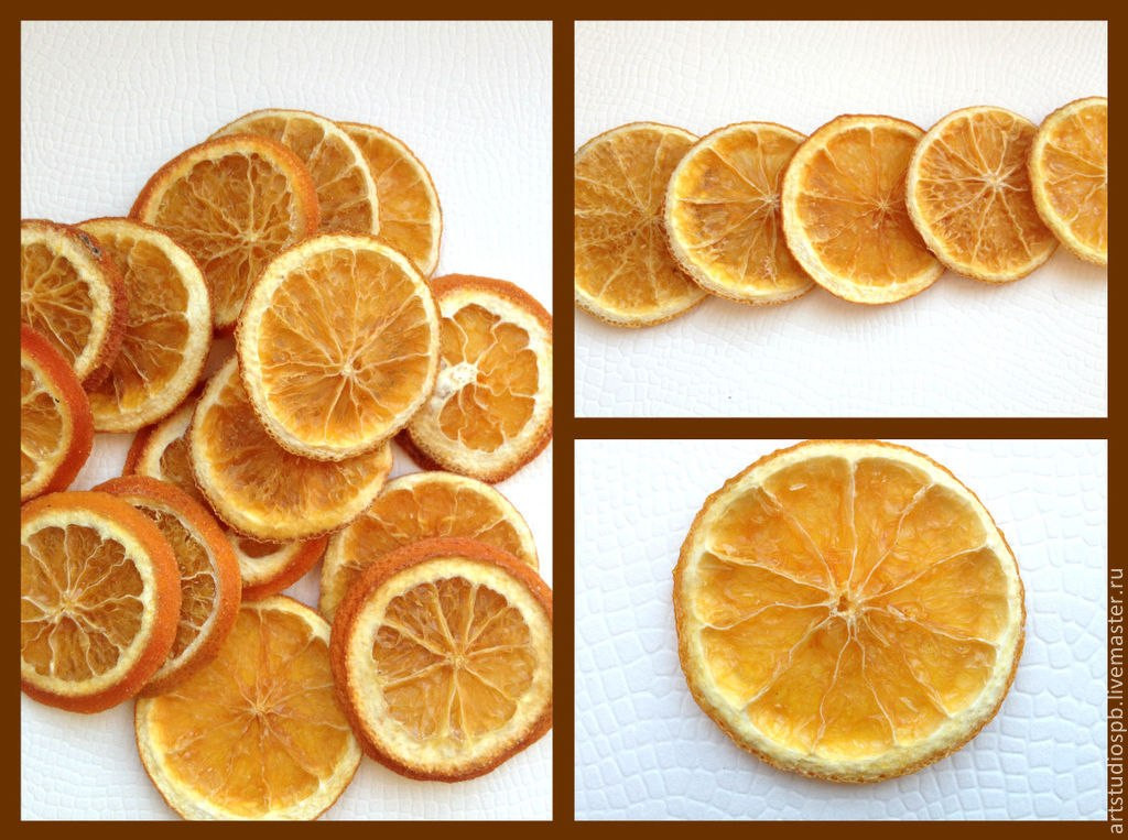 Апельсин сушеный, 10шт - фото 1 - id-p403269515