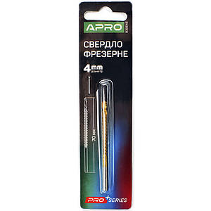 Свердло фрезерне Ø4мм APRO 8306461