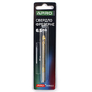 Свердло фрезерне Ø6,5мм APRO 8306491