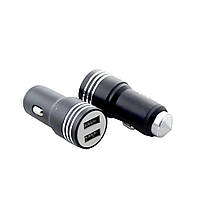 Автомобільний зарядний Car Charger 2xUSB Hammer Top