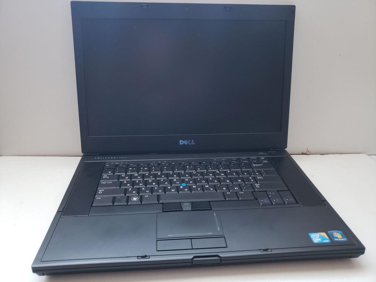 Б/в Ноутбук Б-клас Dell Latitude E6510 15.6" 1366x768| Core i5-520M| 8 GB RAM| 128 GB SSD + 500 GB SSD| HD