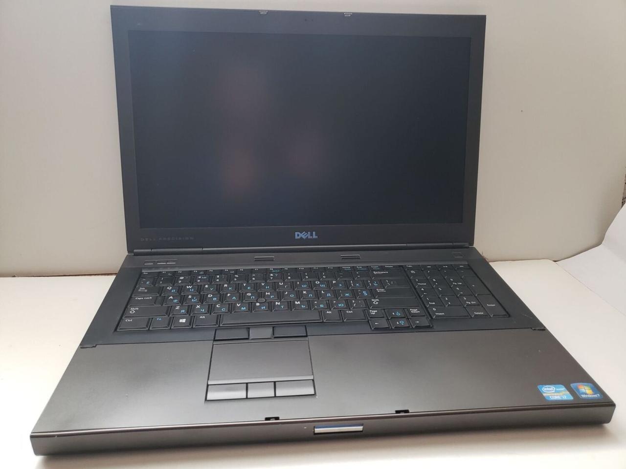 Б/в Мобільна робоча станія Dell Precision M6600 17.3" 1600x900| i7-2860QM| 16GB RAM| 160GB SSD+750GB HDD| Quadro 4000M 2GB