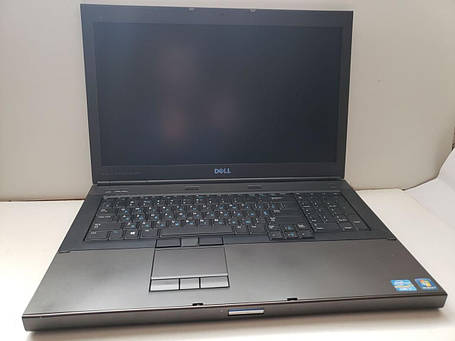 Б/в Мобільна робоча станія Dell Precision M6600 17.3" 1600x900| i7-2860QM| 16GB RAM| 160GB SSD+750GB HDD| Quadro 4000M 2GB, фото 1