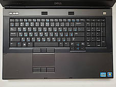 Б/в Мобільна робоча станія Dell Precision M6600 17.3" 1600x900| i7-2860QM| 16GB RAM| 160GB SSD+750GB HDD| Quadro 4000M 2GB, фото 3