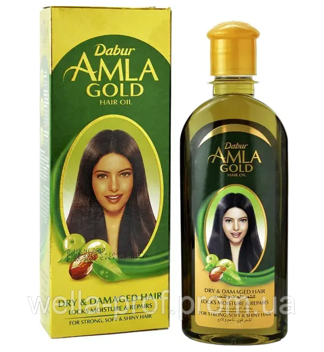 Олія для волосся Dabur Amla Золота, 200 мл