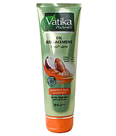 Несмываемый крем Dabur Vatika Послушные шелковистые для сухих и ломких волос, 200 мл.