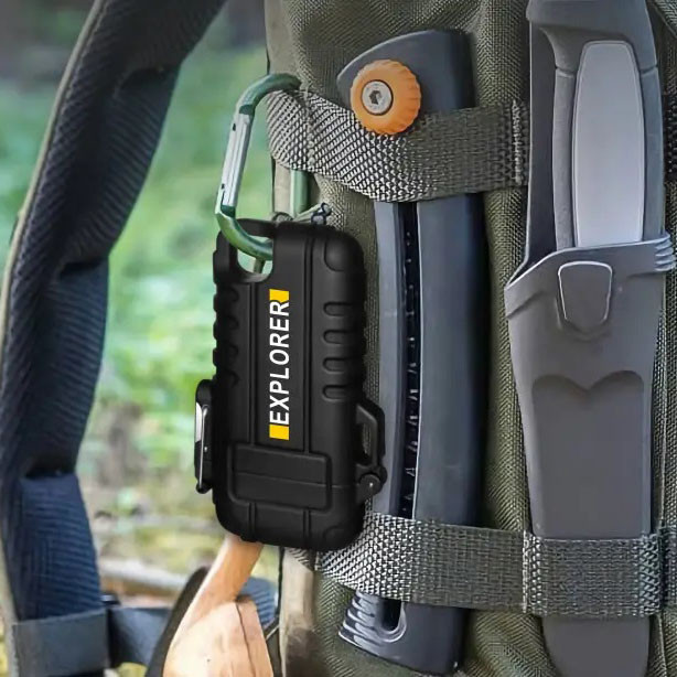 Електронна імпульсна запальничка HL-516, Запальнички з юсб зарядкою, Usb запальничка з електроімпульсом AB-14, фото 1