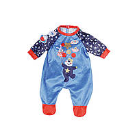 Одежда для куклы BABY BORN серии "День Рождения" - ПРАЗДНИЧНЫЙ КОМБИНЕЗОН (на 43 cm, синий) Hatka - То Что