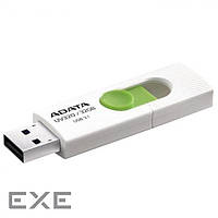 USB флеш накопитель A-DATA 32GB UV320 White/ Green USB 3.1 (AUV320-32G-RWHGN)