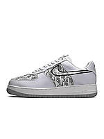 Air Force 1 x Dior White Grey