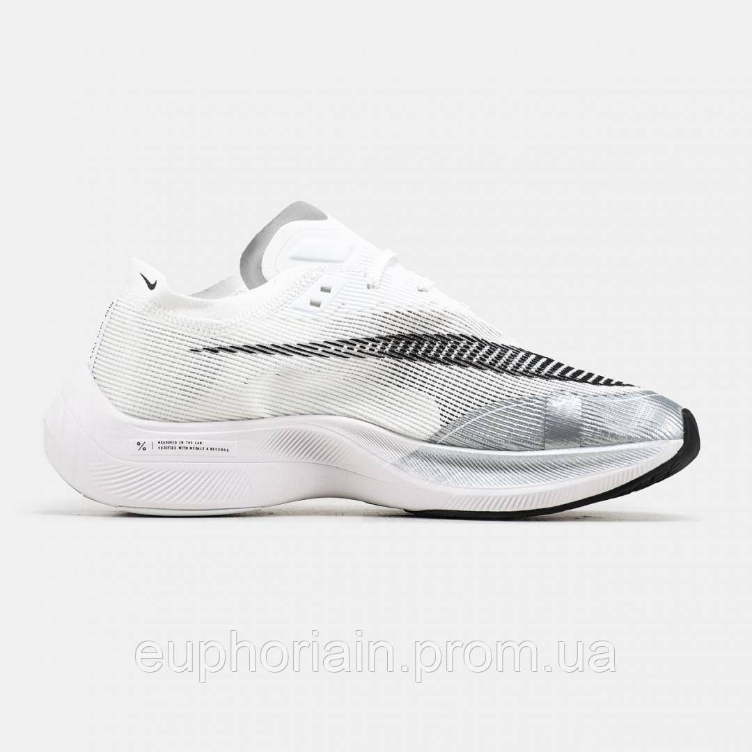 Кроссовки, кеды отличное качество Nike Air Zoom Vaporfly White - фото 4 - id-p2100247373
