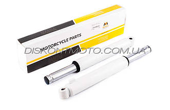 Пір'я вилки Honda DIO (барабанне гальмо) амортизатори передні ДІО (білі) MANLE