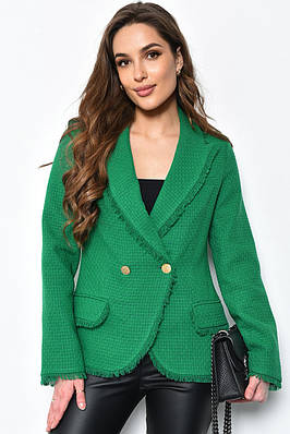 Піджак жіночий зеленого кольору уп.5 од. 171165T Безкоштовна доставка
