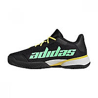 Кроссовки Adidas BARRICADE Kids Черный Зеленый 38 (HR1028 38)