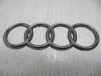 Эмблема логотип шильдик кольца на крышку багажника 13.5см.Ауди 80 90 Б3 Б4 Audi 80 90 B3 B4 Оригинал