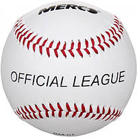 Бейсбольный мяч Merco BM-08 baseball ball, 9" Белый (ID32933 9)