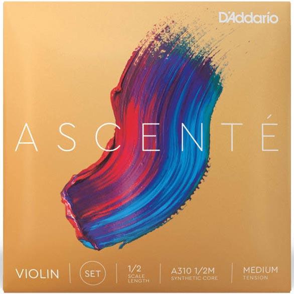 Струны для скрипки D'Addario A310 1/2M Ascenté Violin Strings 1/2M