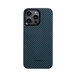 Чохол Pitaka iPhone 15 Pro Max Case with MagSafe Black/Blue (KI1508PM)