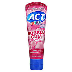 Дитяча зубна паста Act Kids Anticavity Fluoride Toothpaste 130 g (Bubble Gum Blowout)