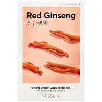 Маска для лица Missha Airy Fit Red Ginseng Sheet Mask С экстрактом женьшеня 19 г (8809581454774)