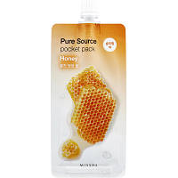 Маска для лица Missha Pure Source Pocket Pack Honey Ночная с медом 10 мл (8806185781817)
