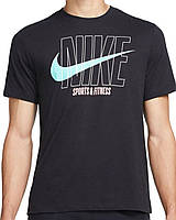 Мужская футболка Nike Dri-fit Tee Slub Hbr DZ2751-010 M