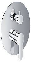Трипозиційний прихований змішувач для ванни/душу (круглий) CM-11.R-300-01