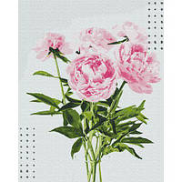 Картина по номерам "Букет розовых пионов" 40x50 см [tsi234026-TSІ]