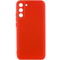 Чехол Silicone Cover Lakshmi Full Camera (A) для Samsung Galaxy S21 FE Красный / Red