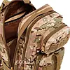 Рюкзак тактичний на 45л (50х30х20 см) M07, Мультикам / Військовий рюкзак / Армійський рюкзак, фото 7